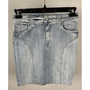 7 For All Mankind Denim Skirt Women’s Size 27